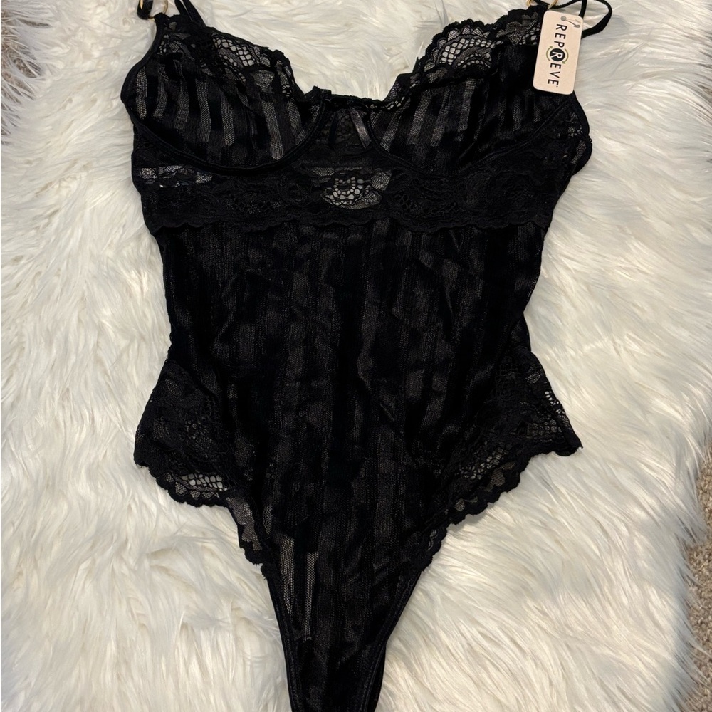 Hustler Hollywood Black Lace Chemise